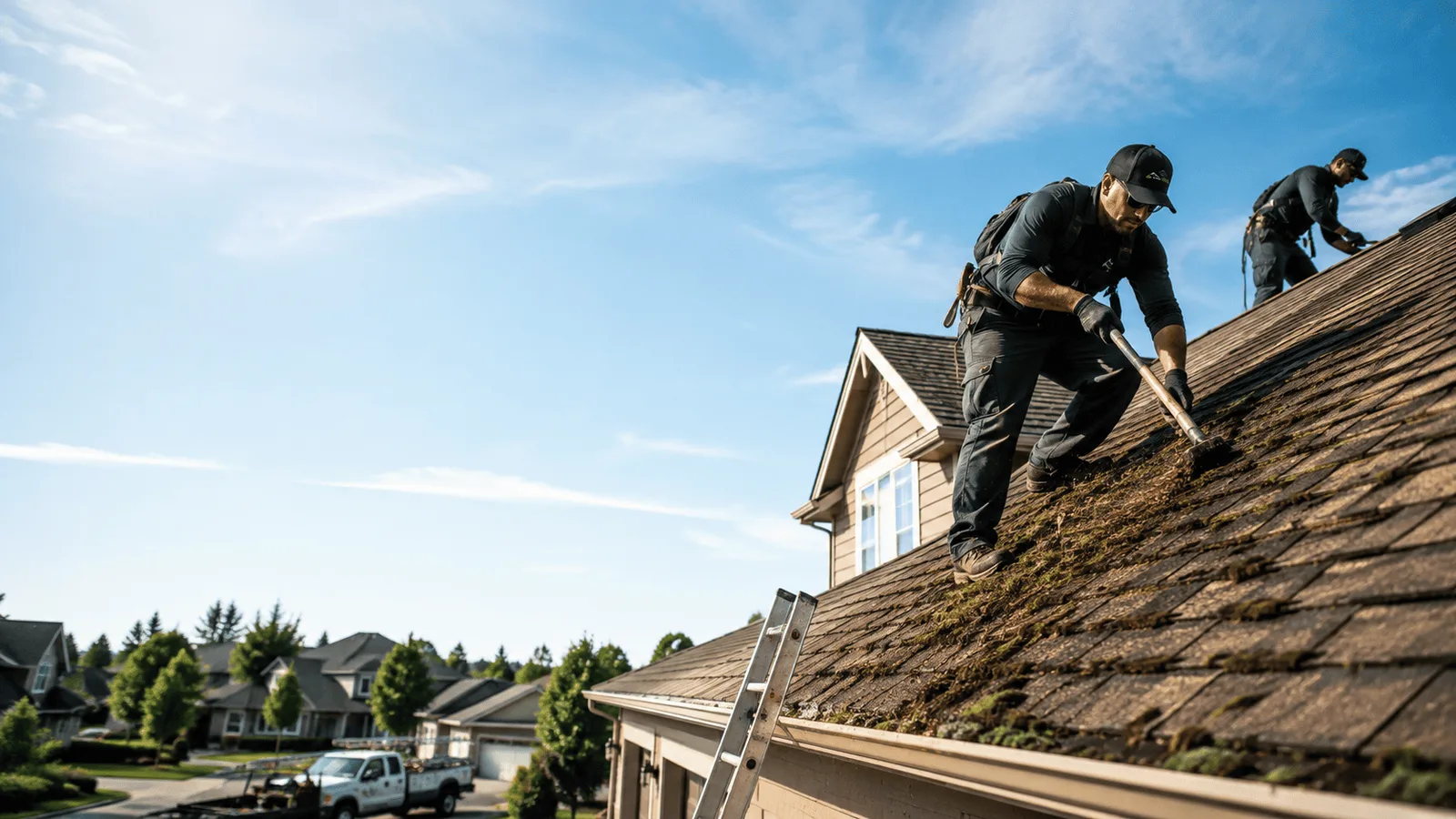 Roof Moss Removal in Elgin, TX near me